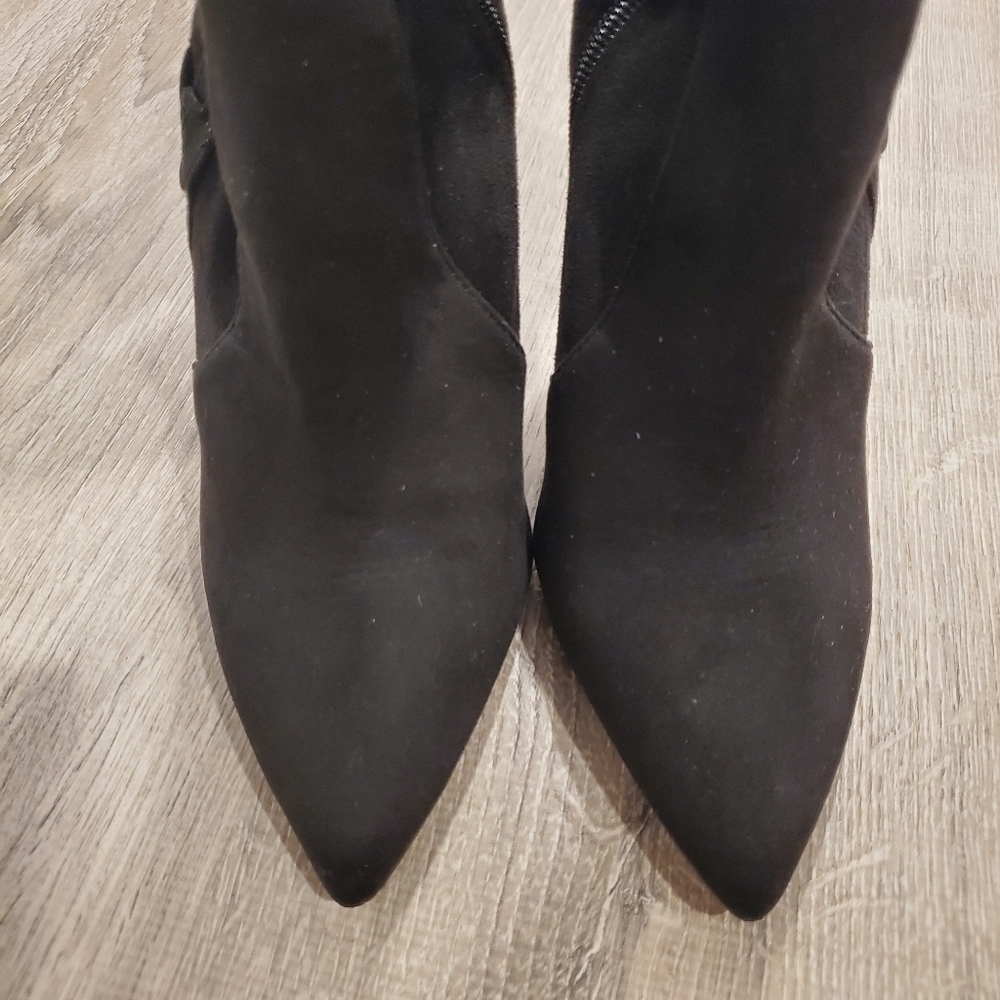 NEW Call it Spring Black Over The Knee Boots - Picture 3 of 7